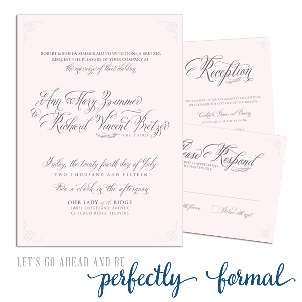 Perfectly Formal