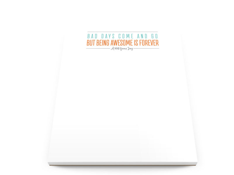 Awesome is Forever Notepad